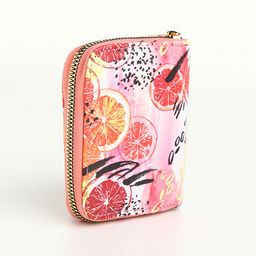 Кошелёк детский «Апельсины», на молнии, разноцветный