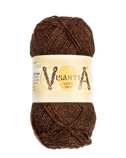 Пряжа VISANTIA LUXE new 85% вискоза, 15% люрекс 5 шт. х 100 г 240 м  5 м