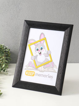 Фоторамка для фото 21×30 см Keep memories Luxe Elegance, с ножкой, пластик, чёрный, (пластиковый экран)