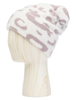 Шапка жен. шерсть+анг+нейл LB-A53059 white/d.pink