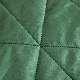 Велюровое покрывало в клетку и две наволочки OVL049 160*220/50-70 1 шт - Ситрейд фото 11