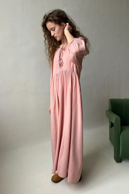 Платье женское MOON085/08/Пудровый