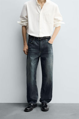 RELAXED STRAIGHT FIT JEANS