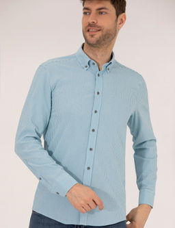 Aqua Slim Fit Uzun Kollu G_mlek