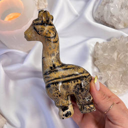 Жираф резной из дендритовой Яшмы - Радуга самоцветов фото 5