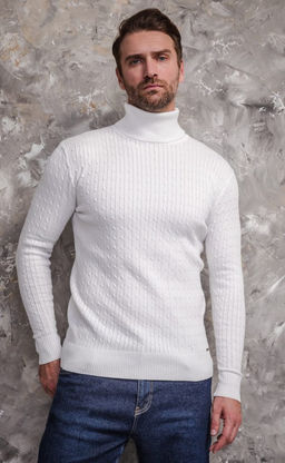 Водолазка F-871 white - Fine joyce фото 8