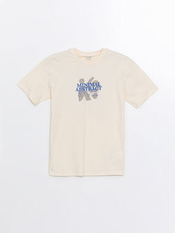 Oversize Bisiklet Yaka Erkek ?ocuk Ti??rt