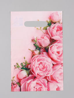 Цена за 100 шт. Пакет Ненси, полиэтиленовый с вырубной ручкой, 20?30 см, 30 мкм