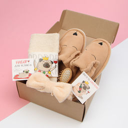 Набор подарочный «Для релакса» полотенце и аксессуары