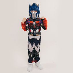 Карнавальный костюм «Мега-киборг», рост 122–128 см, комбинезон, маска
