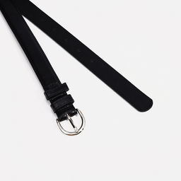 Ремень женский, ширина 2,3 см, пряжка металл, цвет чёрный - Simaland фото 2