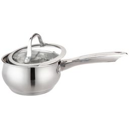 КОВШ AGNESS СО СТЕКЛ. КРЫШКОЙ СЕРИЯ APPLE 1,0 Л.14X7.5 СМ  фото 3