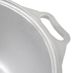 Кастрюля алюминиевая 4л, д32,5см, h14см, литая, металлическая жаропрочная крышка (Россия) - Домашняя мода фото 4