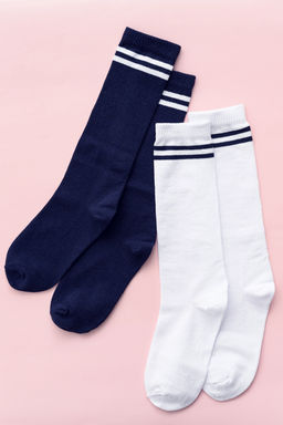 Гольфы женские Школа (набор 2 пары) - Berchelli фото 3