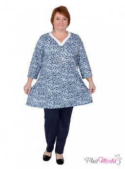 Туника Модель №392 размеры 50-80 - Plusmoda фото 6