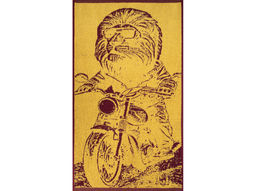 Полотенце махровое 6с103.412ж1 Моторалли(кр.дерево1) 50х90см