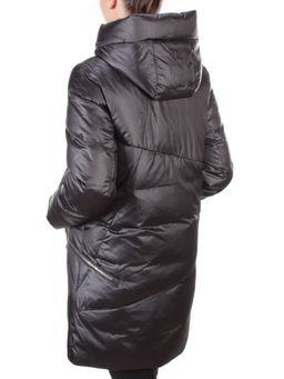 GWD21530P DARK GRAY Пальто зимнее женское PURELIFE (200 гр. холлофайбер) - Fashion фото 4