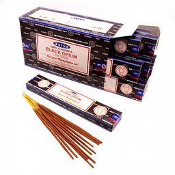 Благовония Satya M Black Opium Чёрный опиум 15gm уп-12шт