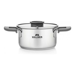 Кастрюля с крышкой Walmer Preston, 1.5 л, цвет хром  фото 3