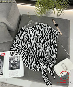 Футболка женская с завязками