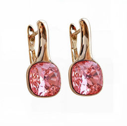 Серьги с кристаллами Swarovski