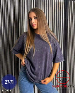 Футболка женская из хлопка