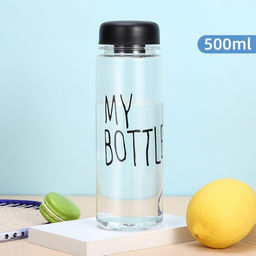Бутылка для воды, 500 мл, My bottle, 19 х 6.5 см, черная - Simaland фото 6