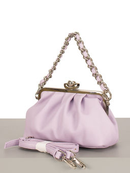 LACCOMA сумка Илария-ЛЦ802-сиреневый эко кожа хлопок