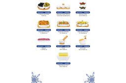 Набор 2 блюд д/холодца 800 мл 20,5*12,5*11,5 см Снежинки + бамбуковая крышка - Elan gallery фото 12