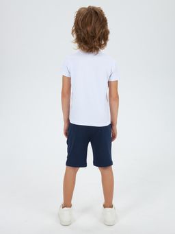 Белая футболка для мальчика - Kogankids фото 7