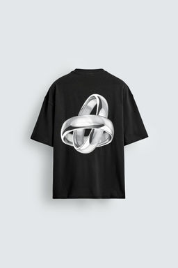 RING PRINT T-SHIRT