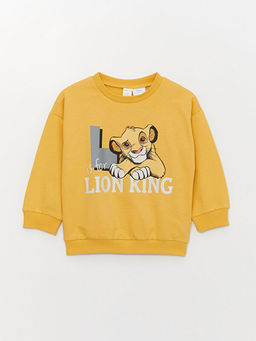 Bisiklet Yaka Erkek Bebek Sweatshirt