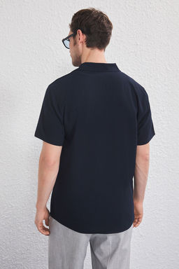 TRENDYOL MAN Lacivert Regular Erkek Gomlek TMNSS25GO00076 - Trendyolmilla фото 18