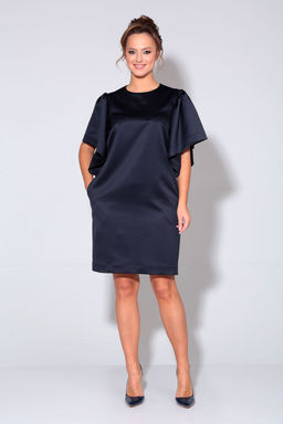 Платье Liona Style 870 синий  фото 4