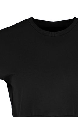 Trendyolmilla Ekru Fitted/Vucuda Oturan Bisiklet Yaka Dusuk Kol Ince Orme Bluz TWOSS22BZ0798  фото 18