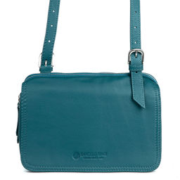 Женская кожаная сумка Кросс-боди