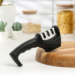 Точилка для ножей Доляна, 20×6×5.5 см, МИКС