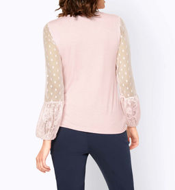 Блузка, светло-розовая - Ashley brooke фото 4
