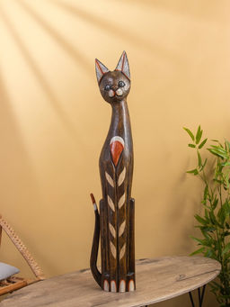 Сувенир дерево "Кошка" 100 см