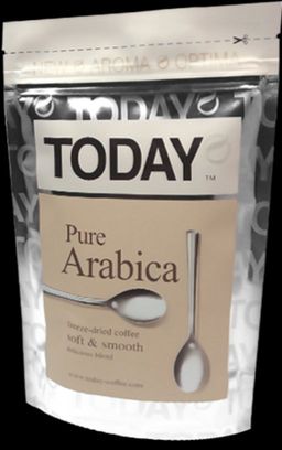 TODAY. Pure Arabica 75 гр. мягкая упаковка РОССИЯ