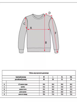 Джемпер мужской с воротником-стойкой на молнии P321-15629 бежевый - Primm фото 11