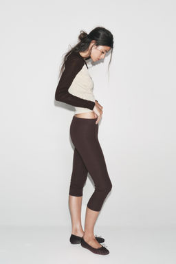 COTTON CAPRIS - Zara фото 3