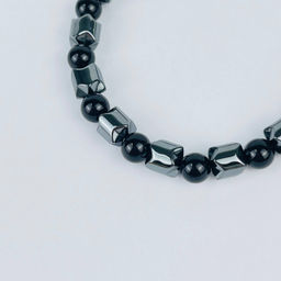 Браслет из Агата и Гематита 20 см