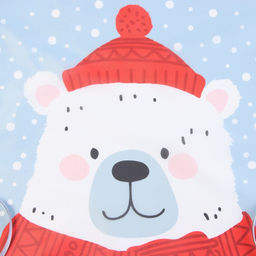 Фартук детский для творчества «Этель» Let it snow, 49×39 см