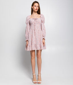 Платье #БШ2226, белый