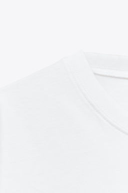 BASIC COTTON T-SHIRT - Zara фото 29