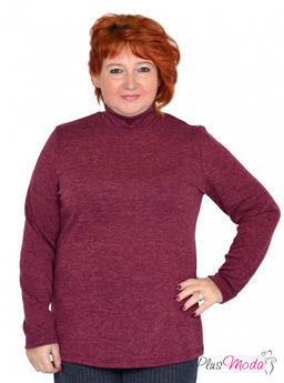 Водолазка Модель №1393 размеры 44-84 - Plusmoda фото 4