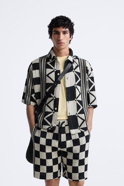 GEOMETRIK JACQUARD GOMLEK - Zara фото 2