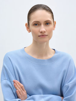 Conso/KJL 240704 - blue-grey Джемпер женский