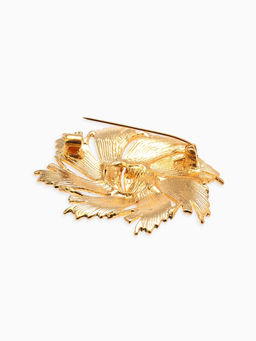 Брошь «Солнце», цвет золото